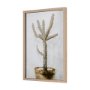 14497 - Arid Solitude I by Mercana Studio a Hand Embellished Textured Framed Art Print Matted under Glass