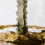 14497 - Arid Solitude I by Mercana Studio a Hand Embellished Textured Framed Art Print Matted under Glass