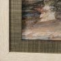 14501 - City Sunset by Mercana Studio a Hand Embellished Textured Framed Art Print Matted under Glass