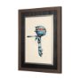 14502 - Vintage Motor I by Mercana Studio a Hand Embellished Textured Framed Art Print