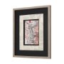 14517 - Graffiti Sculpture IV by Mercana Studio Hand Embellished Textured Framed Art Print Matted under Glas