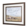 14524 - Farmland View I by Mercana Studio a Hand Embellished Textured Framed Art Print