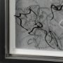 14531 - Farm view sketch I by Mercana Studio a Hand Embellished Textured Framed Art Print Matted under Glass