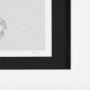 14534 - Botanical sketches I (Grey) by Mercana Studio Hand Embellished Framed Art Print Matted under Glass