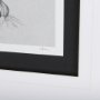 14538 - Botanical sketches V (Grey) by Mercana Studio Hand Embellished Framed Art Print Matted under Glass