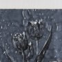 14569 - Botanical sketches I (Blue) by Mercana Studio Hand Embellished Framed Art Print Matted under Glass