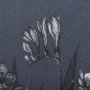 14571 - Botanical sketches III (Blue) by Mercana Studio Hand Embellished Framed Art Print Matted under Glass