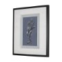 14575 - Botanical sketches I (Blue) by Mercana Studio Hand Embellished Framed Art Print Matted under Glass