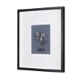 14579 - Botanical sketches V (Blue) by Mercana Studio Hand Embellished Framed Art Print Matted under Glass