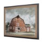 14606 - Old Barn IV by Mercana Studio a Hand Embellished Textured Framed Art Print
