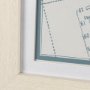 14637 - Manhattan Map I by Mercana Studio a Hand Embellished Textured Framed Art Print Matted under Glass