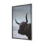 14643 - Stark Still-Gaze by Mercana Studio a Hand Embellished Textured Framed Photo Art Print Matted under G