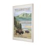 14646 - National Park - Yellowstone  by Mercana Studio a Framed Art Print Matted under Glass