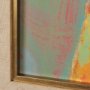 14647 - Pop Birds - Flit by Mercana Studio a Hand Embellished Textured Framed Art Print Matted under Glass