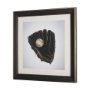 14662 - Double Play III by Mercana Studio a Hand Embellished Textured Framed Photo Art Print Matted under Gl