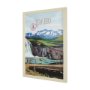 14666 - Idaho Go USA (L) by Mercana Studio a Hand Embellished Decograph Framed Art Print