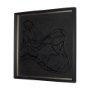 14670 - Bee Dance II by Studio M a handmade Original Framed 3D Textured Artwork