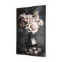 102152-L - Still life flowers IV by Mercana Studio a Hand Embellished Textured Canvas