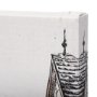 102312-L - Travel memories I by Mercana Studio a Hand Embellished Textured Canvas