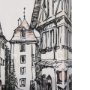 102312-S - Travel memories I by Mercana Studio a Hand Embellished Textured Canvas