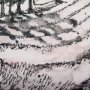 102313-S - Travel memories II by Mercana Studio a Hand Embellished Textured Canvas