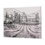 102313-L - Travel memories II by Mercana Studio a Hand Embellished Textured Canvas