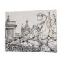 102314-S - Travel memories III by Mercana Studio a Hand Embellished Textured Canvas