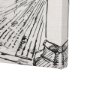 102315-S - Travel memories IV by Mercana Studio a Hand Embellished Textured Canvas