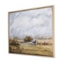 102328-FS - Farmland view II by Mercana Studio a Hand Embellished Textured Framed Canvas