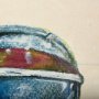 102348-L - Vintage Motor I by Mercana Studio a Hand Embellished Textured Canvas