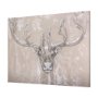 102351-L - Sketch of animal II (Caribou) by Mercana Studio a Hand Embellished Textured Canvas