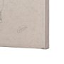 102356-L - Sketch of animal VII (Horse) by Mercana Studio a Hand Embellished Textured Canvas