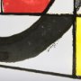 102365-L - Numbers V by Mercana Studio a Hand Embellished Textured Canvas