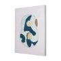 102368-L - Numbers VIII by Mercana Studio a Hand Embellished Textured Canvas