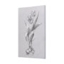 102371-L - Botanical sketches I (Grey) by Mercana Studio a Hand Embellished Textured Canvas