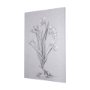 102373-S - Botanical sketches III (Grey) by Mercana Studio a Hand Embellished Textured Canvas