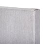 102375-L - Botanical sketches V (Grey) by Mercana Studio a Hand Embellished Textured Canvas