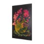 102384-S - Midnight Flower II by Mercana Studio a Hand Embellished Textured Canvas