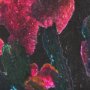 102384-S - Midnight Flower II by Mercana Studio a Hand Embellished Textured Canvas
