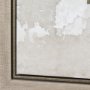 102386-FL - Earthenware by Mercana Studio a Hand Embellished Textured Framed Canvas