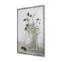 102386-FS - Earthenware Jug (20 x 30) a Hand Embellished Textured Framed Canvas