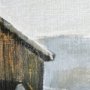 102411-S - Old Barn III by Mercana Studio a Hand Embellished Textured Canvas