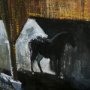 102411-S - Old Barn III by Mercana Studio a Hand Embellished Textured Canvas