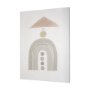 102416-L - Pavilion Neutral I by Mercana Studio a Hand Embellished Textured Canvas