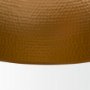 70057 - Karina 24" Round Matte Black Hammered Metal Dome Pendant Light 