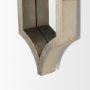 37183 - Tamanar 15x34 Champagne Wood Frame Mirror