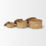 70229 - Kea Set of 3 Nesting Water Hyacinth Boxes with Lids