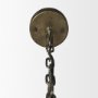 70044 - Kiley Warm Wood Basket Lantern Pendant Light 