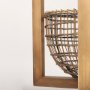 70044 - Kiley Warm Wood Basket Lantern Pendant Light 