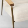 70221 - Grosjean Cream Boucle Accent Chair